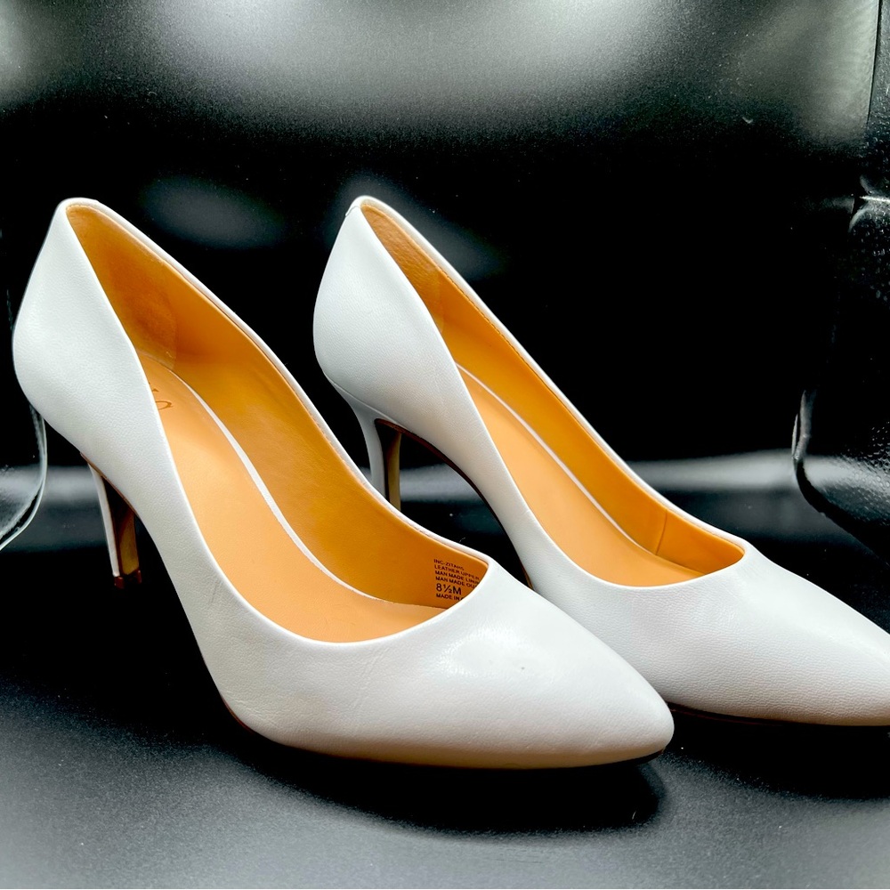 INC White Heels
